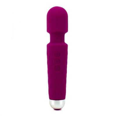 Varinha Mágica Massageadora com 20 Modos de Vibrações em 8 Intensidades Diferentes - Massager YouVibe | 20,3 x 4,2 cm | Disponível em 6 Cores