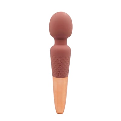 Varinha Mágica Massageadora Recarregável com 20 Modos de Vibrações e 8 Modos de Intensidade - Essencial Dream | 19,5 x 1,6 cm | Disponível em 3 Cores