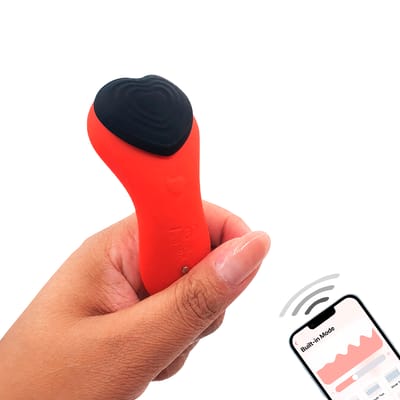 Vibrador de Calcinha com Carregamento Magnético, 9 Modos de Vibração e Controle por Aplicativo - Intt Toys Luxury Pleasure Panty