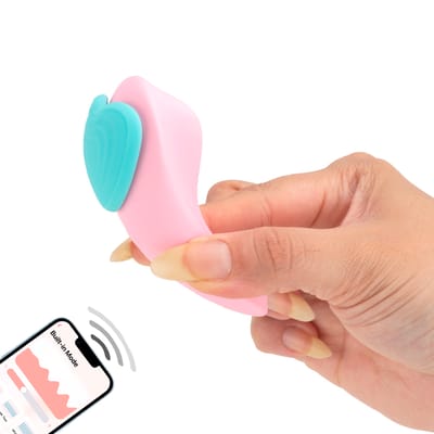 Vibrador de Calcinha com Carregamento Magnético, 9 Modos de Vibração e Controle por Aplicativo - Intt Toys Pleasure Panty | Disponível em 2 Cores