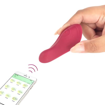 Vibrador de Calcinha com Formato Ergonômico, 10 Vibrações, Recarregável e Controle por App - Butterfly | Disponível em 2 Cores