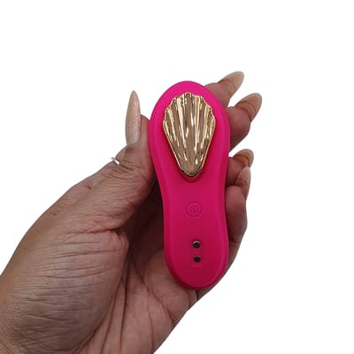 Vibrador de Calcinha em Silicone com 9 Modos de Vibração, Controle por App e Carregamento via USB | 9 x 3,3 cm | Disponível em 4 Cores