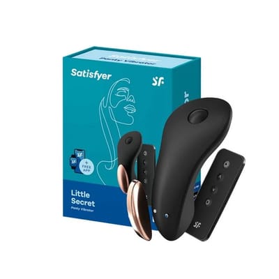 Vibrador de Calcinha em Silicone com Controle Remoto e App Interativo - Satisfyer Little Secret