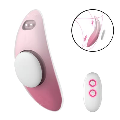 Vibrador de Calcinha em Silicone Macio com 10 Modos de Vibração e Controle Remoto Sem Fio - Sexy Import Wear