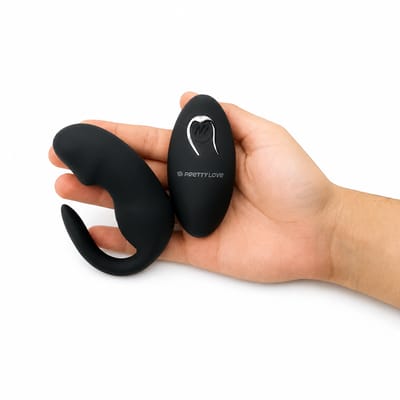 Vibrador de Ponto G em Silicone com 12 Modos de Vibrações, Recarregável  e Controle Remoto sem Fio - Pretty Love Tiffany | Disponível em 3 Cores