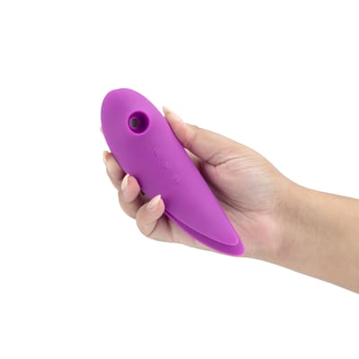 Vibrador de Clitóris em Silicone com 7 Modos de Vibração e 10 Modos de Pulsação - SI Lila | 15,5 x 5 cm | Disponível em 2 Cores