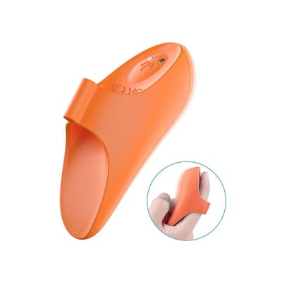 Dedeira em Silicone com 9 Modos de Vibração e Recarregável - S-Hande Bounty Hunter | 8,5 x 3 cm | Disponível em 2 Cores