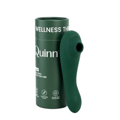 Vibrador Duplo em Silicone Aveludado com 10 Modos de Pulsação, 10 Tipos de Vibração, Turbo e Recarregável - Quinn Cloud Dual-Sided | Disponível em 2 Cores