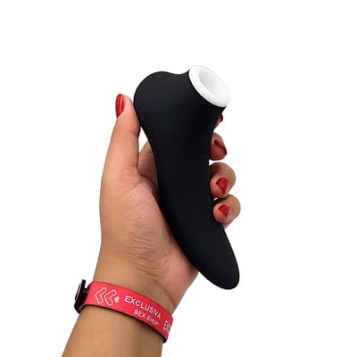 Vibrador e Estimulador de Clitóris com 7 Modos de Pulsação e Vibração, Recarregável - Dibe Orgasm Clitoral Super Sucking 4 | 14,7 x 4,1 cm