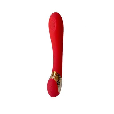 Vibrador Estimulador de Ponto G com Carregamento via USB, 10 Modos de Vibração e Pulsação - Pat Vibrator Love Me | 15 x 4 cm | Disponível em 2 Cores