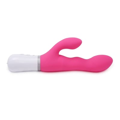 Vibrador Estimulador de Ponto G e Clítoris com Controle por Aplicativo, 7 Modos de Vibração e 3 Velocidades de Rotação - Lovense Nora | 12 x 3,7 cm