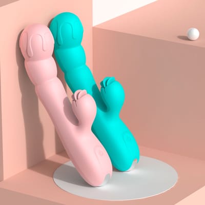 Vibrador Estimulador de Ponto G e Clitóris Recarregável com Línguas e 9 Modos de Vibração - S-Hande Crooning Frozen | 10,1 x 3,1 cm | Disponível em 2 Cores