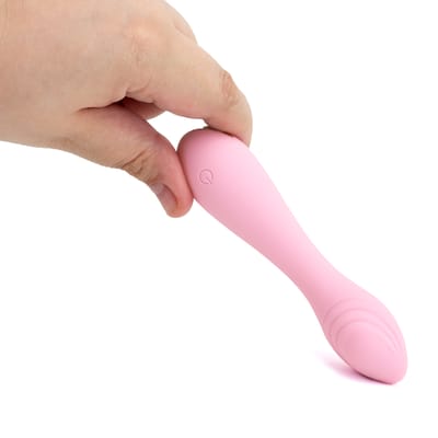Vibrador Estimulador de Ponto G e Clitóris com Texturas Massageadoras, 10 Modos de Vibração e Recarregável - Topo Toys Fairy | 7,8 x 2,3 cm