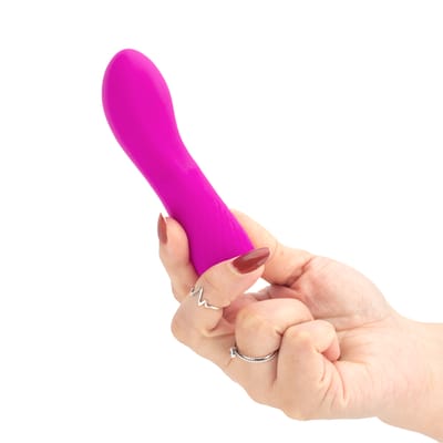 Vibrador Estimulador de Ponto G Recarregável com 12 Modos de Vibração - Pretty Love Adam | 12 x 3 cm | Disponível em 2 Cores