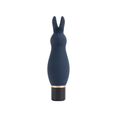 Vibrador Estimulador de Ponto G em Formato de Rabbit em Silicone com 10 Vibrações e Recarregável - Topo Toys Rabbit | 10,3 x 3,5 cm