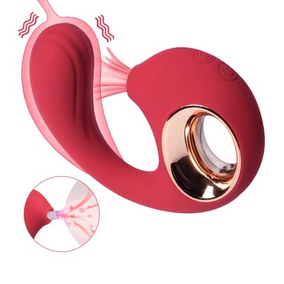 Vibrador Flexível de Ponto G e Clitóris em Silicone, 12 Modos de Vibração, 3 Intensidades de Pulsação e Recarregável - Snail 2 | 13,5 x 3,3 cm | Disponível em 2 Cores