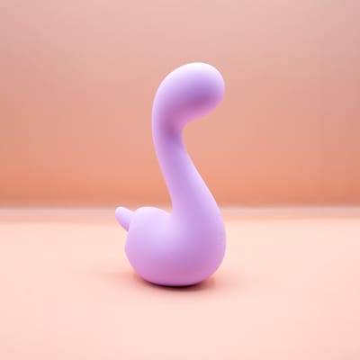 Vibrador com Língua Estimuladora de Clitóris, 7 Modos de Vibração, 7 Tipos de Movimento e Recarregável por Base Magnética - Intt Toys My Dino Licker | Disponível em 2 Cores