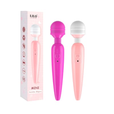 Vibrador Massageador Clitoriano com 10 Modos de Vibração e Recarregável - Lilo, We Love | 18 x 3,4 cm | Disponível em 2 Cores