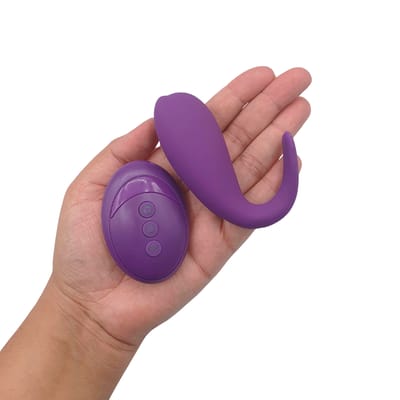 Vibrador de Ponto G em Forma de Baleia com 10 Modos de Vibração e Recarregável - Dolphin Bullet | 13 x 3,2 cm | Disponível em 2 Cores
