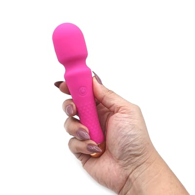 Vibrador Massageador Estilo Varinha Mágica com 7 Modos de Vibração - Dibe Orgasm Clitoral | 15,4 x 3,5 cm