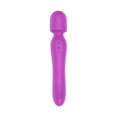 Vibrador Massageador de Ponto e Clitóris com Motor Duplo, 9 Modos de Vibração e Função Aquecimento - S-Hande Iris | 23 x 3,2 cm | Disponível em 2 Cores
