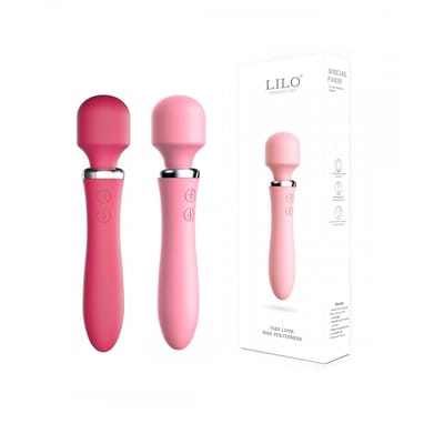 Vibrador Massageador em Silicone Soft Touch com Motor Duplo, 10 Modos de Vibração e Carregamento via Cabo USB - Lilo, We Love Eros | Disponível em 2 Cores