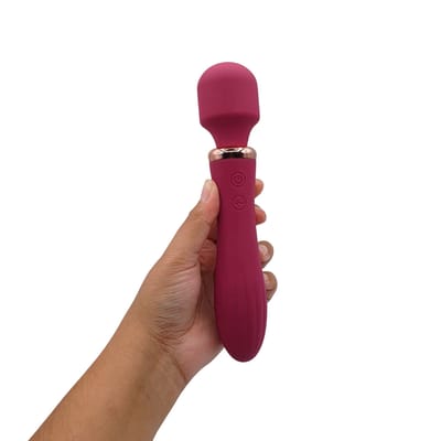 Vibrador Massageador em Silicone Soft Touch com Motor Duplo, 10 Modos de Vibração e Auto Aquecimento - Lilo, We Love Vênus Wand II | Disponível em 2 Cores
