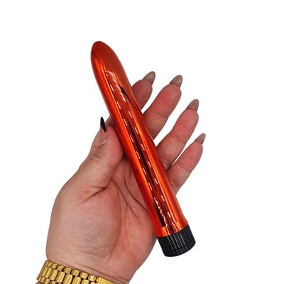 Vibrador Personal em ABS com Vibração Multivelocidade à Pilha - Multispeed Super | 15 x 2,5 cm | Disponível em 2 Cores