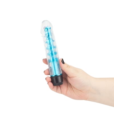 Vibrador Personal com Capa Peniana de Silicone com Textura Massageadora - 14,5 x 3,2 cm | Disponível em 5 Cores