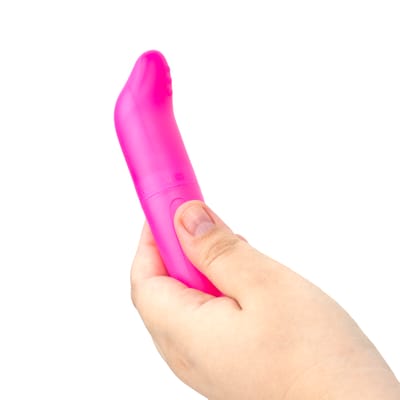 Vibrador de Ponto G em ABS Atóxico com Ponta Levemente Curvada e Vibração Única - YouVibe | 6,3 x 2,5 cm | Disponível em 3 Cores