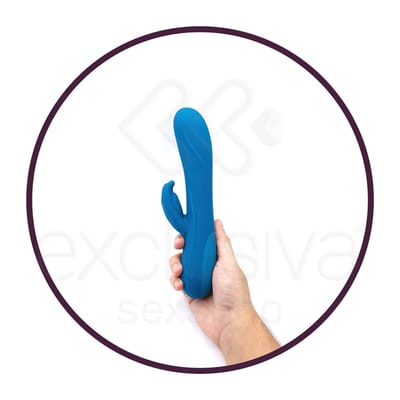 Vibrador de Ponto G e de Clítoris com 30 Modos de Vibração e Função Memória - Pretty Love Primo |12 x 3,8 cm | Disponível  em 2 Cores