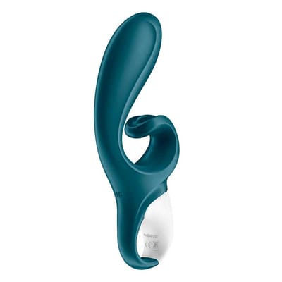 Vibrador de Ponto G e Clitóris com Motor Duplo, 12 Modos de Vibrações Potentes, App Control e à Prova D'água - Satisfyer Hug Me | Disponível em 2 Cores