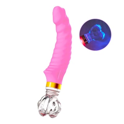 Vibrador de Ponto G e Clitóris em Silicone Macio com 10 Modos Vibrações e Recarregável - Hantewei AV-02 | Disponível em 3 Cores