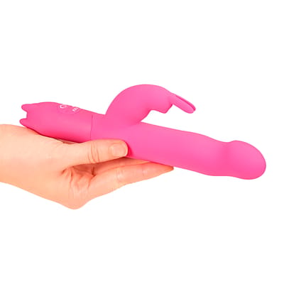 Vibrador Rabbit em Silicone com 10 Modos de Vibração - Aphrodisia Honey Bunny | Disponível em 3 Cores