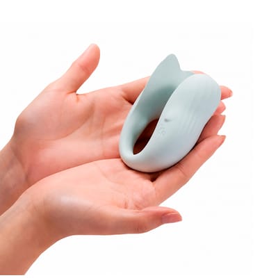 Vibrador de Ponto G e Estimulador de Clitóris Com 8 Modos de Vibração, Aplicativo e Função de Aquecimento - Monster Pub Doctor Whale 2 | 17 x 3,3 cm
