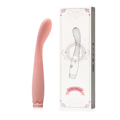 Vibrador de Ponto G em Silicone com 10 Modos de Vibração, Resistente à Água e Carregamento Via Cabo USB - Vibrator | 13,2 x 2,3 cm | Disponível em 2 Cores