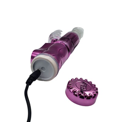Vibrador Rabbit com 36 Modos de Vibrações, Movimento Vai e Vem, 6 Velocidade de Rotação e Giro Reverso - Enjoy Yourself | Disponível em 3 Cores