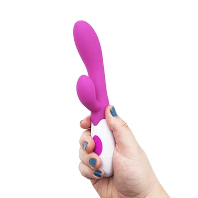 Vibrador Rabbit em Silicone com 29 Modos de Vibração - Pretty Love Alvis | 10,3 x 3 cm | Disponível em 4 Cores