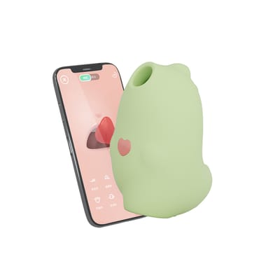 Estimulador de Clitóris em Silicone Macio com 5 Modos de Pulsação, 3 Tipos de Vibrações e Recarregável - Monster Pub Magic Kiss Gokilla | 7,9 x 4,7 cm