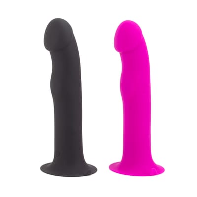 Vibrador Recarregável em Silicone com Ventosa, 12 Modos de Vibração e Pulsação - Pretty Love Murray | 17,5 x 3,9 cm | Disponível em 2 Cores