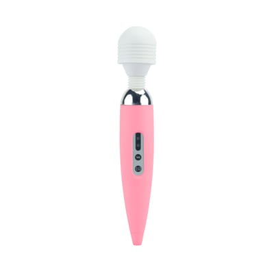 Massageador Erótico Recarregável com 12 Níveis de Vibração e 2 Velocidades - YouVibe WandCool Massager | 26 x 4,5 cm | Disponível em 3 Cores