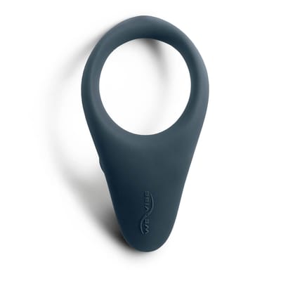 Anel Peniano com Estimulador de Testículos e Períneo, 10 Modos de Vibração e Controle via Aplicativo - We-Vibe Verge | 11,4 x 6 cm