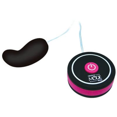 Cápsula Vibratória com Curvatura, 12 Modos de Vibração e Controle Remoto com Fio - Yo-Yo Rotor | 6,5 x 2,9 cm