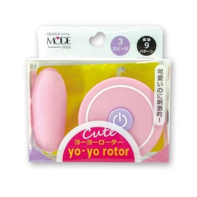 Cápsula Vibratória com 12 Modos de Vibração e Controle Remoto com Fio - Yo-Yo Rotor | 6,1 x 2,6 cm