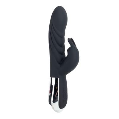 Vibrador de Ponto G com Estimulador de Clitóris e 6 Modos de Vibração em 5 Intensidades - Lealso Zeus Olympus | 11,5 x 3,8 cm