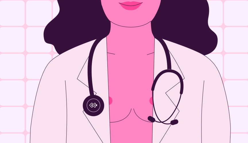 Gemidos abafados na residência médica