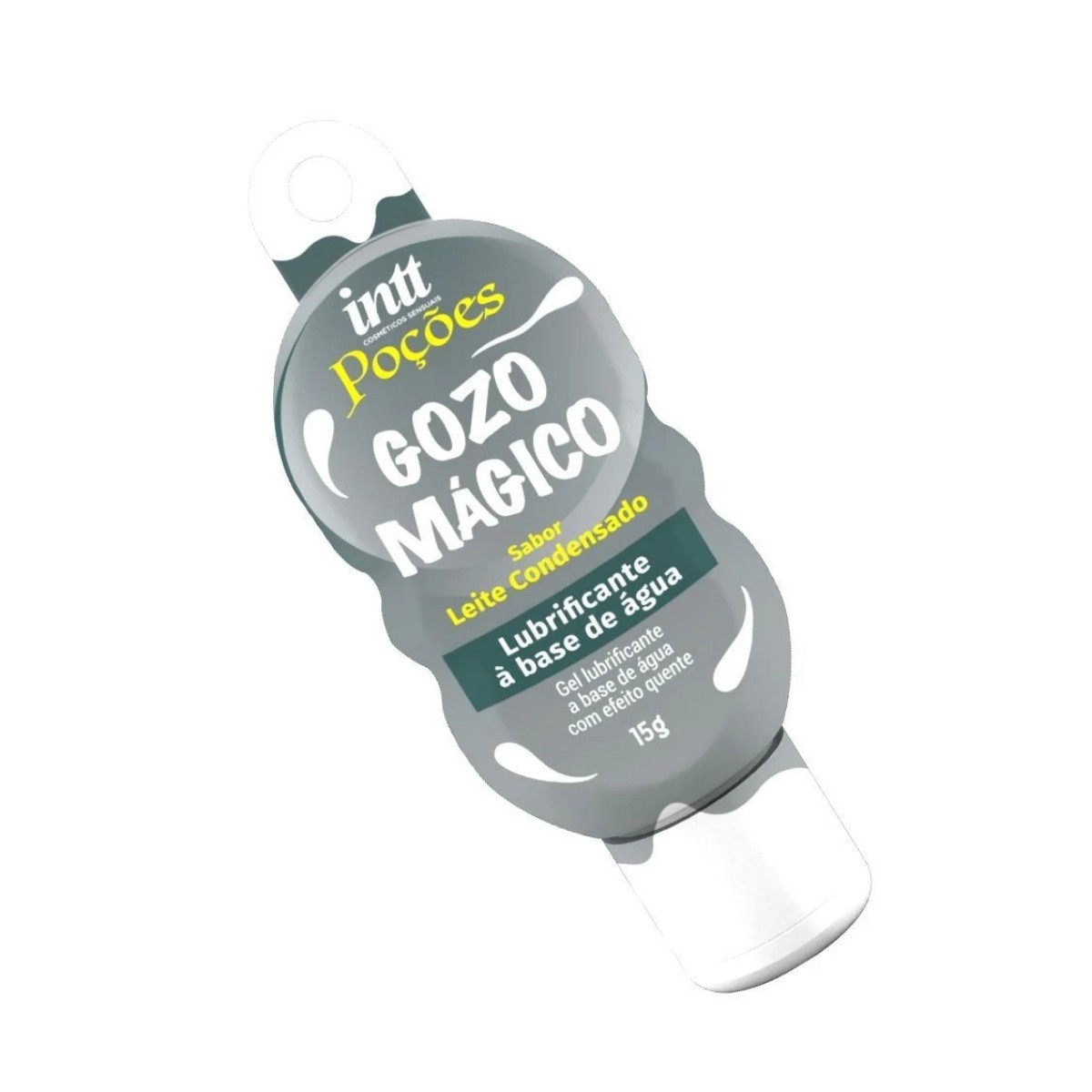 Lubrificante a Base de Água no Sabor de Leite Condensado com Efeito que Esquenta - Intt Poções Gozo Mágico | 15g - 3