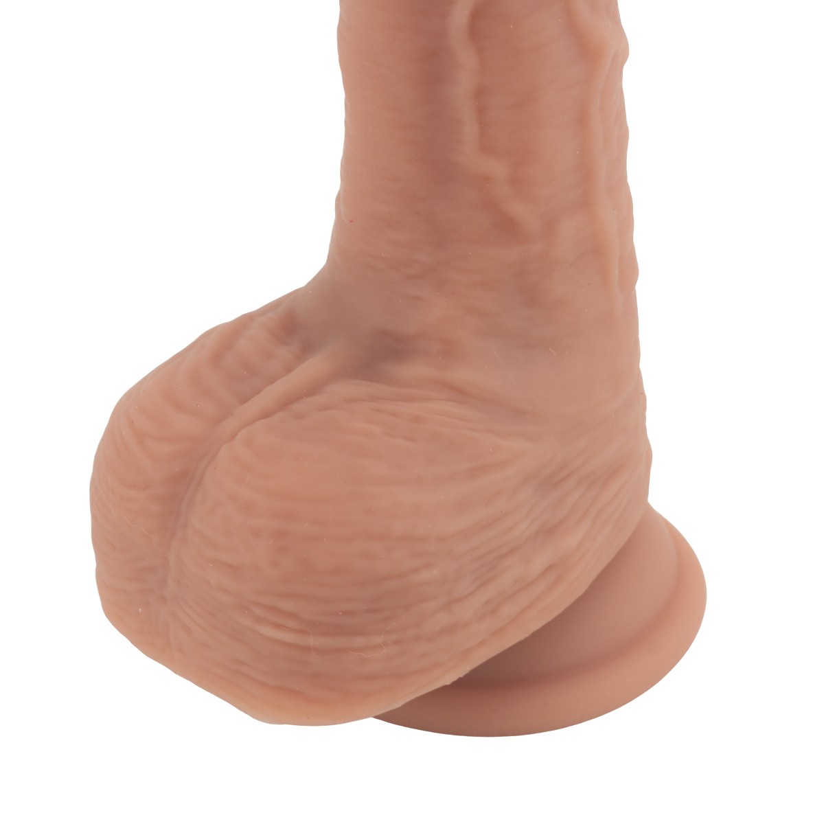 Prótese Peniana Realística com 10 Vibrações e Rotações, Controle Remoto sem Fio e Recarregável - Yaffa | 16 x 3,6 cm - 7