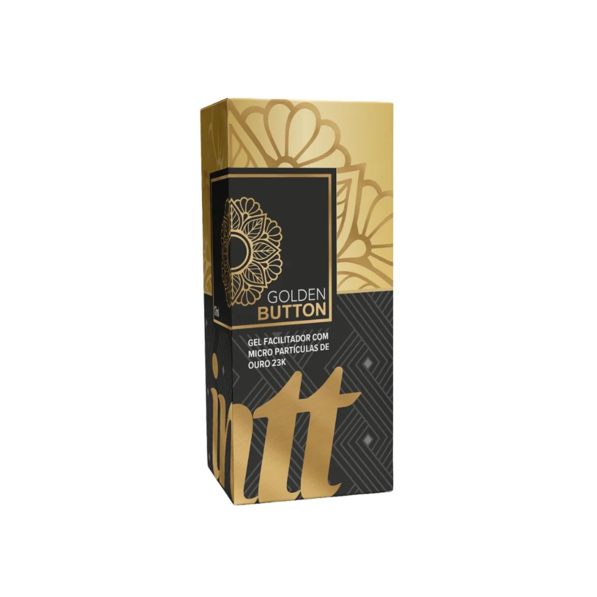 Gel Facilitador Para Sexo Anal com Micro Partículas de Ouro 23K - Intt Golden Button By Castropil | 17ml - 2