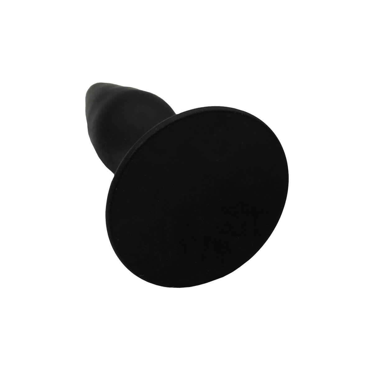 Plug Anal em Silicone com Ventosa e Bola de Metal Interna - Actuator | 12 x 3,9 cm - 3